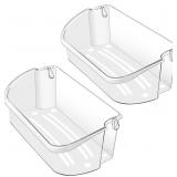 2 PACK UPGRADED 240356402 REFRIGERATOR DOOR BIN RE