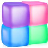 FIDGET TOY STRESS CUBE 4 PACK, CUBE SQUISHIES ANXI