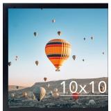 JCJMY 10X10 PICTURE FRAME BLACK FOR WALL HANGING,
