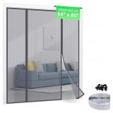 THEFITLIFE FIBREGLASS DOUBLE DOOR MAGNETIC FLY SCR