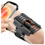 CELL PHONE RUNNING ARMBAND - DETACHABLE & 360ï¿½ ROT