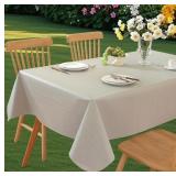 WONDWRLA RECTANGLE TABLECLOTH, VINYL TABLECLOTHS W