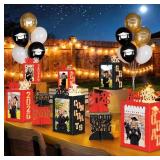 10 PCS 2026 GRADUATION TABLE DECORATIONS BOXES BLA