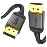 SILKLAND LONG DISPLAYPORT 2.1 CABLE 15FT, 54GBPS D