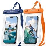 RYNAPAC IPX8 WATERPROOF PHONE POUCH - 8.5IN, 2 PAC