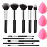 MAKEUP BRUSHES SET FOR WOMEN, CHRISTMAS STOCKING S