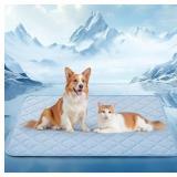 LOOBANI DOG COOLING MAT FOR LARGE DOGS - 40" X 28"