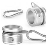 ANOVO FLAG POLE RINGS, ALUMINUM ALLOY FLAG POLE CL