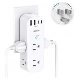 SURGE PROTECTOR WALL OUTLET EXTENDER, MULTI PLUG O