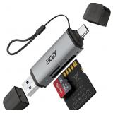 ACER SD CARD READER USB C, DUAL SLOTS USB TYPE C T