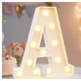 LED MARQUEE LETTER LIGHTS SIGN, LIGHT UP ALPHABET