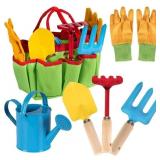 LITTLE KIDS GARDENER TOOL SET - TOTE BAG, WATERING