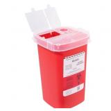 ALCEDO 1 QUART SHARPS CONTAINER (1-PACK) FOR NEEDL