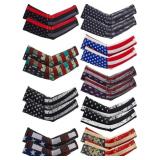 9 PAIRS USA AMERICAN FLAG ARM SLEEVE KIDS BASEBALL
