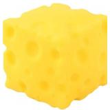 YELLOW CHEESE SQUEEZE TOY,SOFT NOVELTY TOY, REBOUN