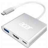 ACER USB C TO HDMI ADAPTER, 4K USB C HUB WITH 100W