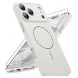 FNTCASE FOR IPHONE 17 PRO-MAX CASE: SOLID WHITE CO
