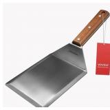 EXTRA WIDE SPATULA, LARGE METAL SPATULA WITH FULL