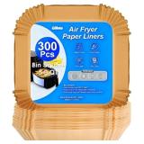 300PCS AIR FRYER PAPER LINERS DISPOSABLE,NON-STICK