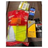 1 LOT (5) ASSORTED TOOLS & SAFETY GEAR