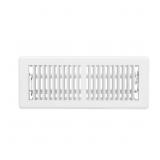1 LOT (2) 4 IN. X 12 IN. 1-WAY PLASTIC FLOOR REGIS