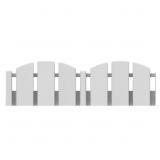 15 FT. X 4.5 IN. WHITE DECORATIVE ADIRONDACK NO-DI