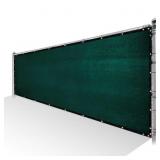 6 FT. X 12 FT. GREEN PRIVACY FENCE SCREEN HDPE MES