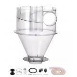 CYCLONE DUST SEPARATOR, 4 IN. RETROFIT CYCLONE SEP