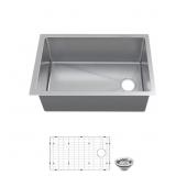 $284 TIGHT RADIUS 31 IN. UNDERMOUNT SINGLE BOWL 18