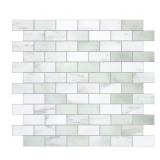 SUBWAY EMERALD GREEN 11.3 IN. X 10.8 IN. STONE COM