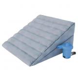INFLATABLE AIR WEDGE PILLOW WITH DUAL ADJUSTABLE C