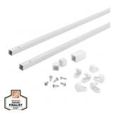 FIXED MOUNT SHELF SUPPORT POLE