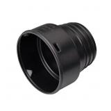 HDPE CORRUGATED ADAPTER, 4 IN. DRAIN PIPES & FITTI