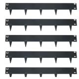 42 IN. GRAY STEEL METAL LANDSCAPE EDGING BORDER (S