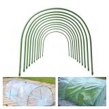 4 FT. L STEEL GREENHOUSE HOOPS, RUST-FREE GROW TUN