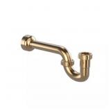 1-1/2 IN. ABS DECORATIVE P-TRAP IN BRUSHED GOLD WI