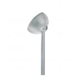 BRUSHED ALUMINUM CEILING FAN SLOPE CEILING MOUNTIN