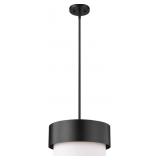 $200 Z-LITE 495P12-MB COUNTERPOINT PENDANT, 1-LIGH