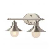 GLENHURST 16 IN. 2-LIGHT INDUSTRIAL FARMHOUSE BRUS