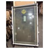 47IN X 71 3/4 IN PELLA FIXED VINYL WHITE WINDOW