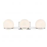 $315 HOLLYWOOD NIGHTS 23.75 IN. 3-LIGHT CHROME LED
