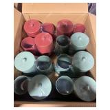 1 LOT OF (16) ASSORTED 3 PIECE JAR WITH TRAY SET