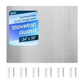 24 X 30 IN. STAINLESS STEEL KITCHEN BACKSPLASH WAL