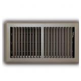 1 LOT OF 3-6 IN. X 12 IN. 2-WAY STEEL FLOOR REGIST