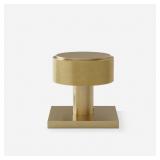 TAYLOR CHAMPAGNE GOLD - BRASS MODERN FLAT KNURLED