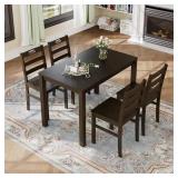 $304 5-PIECE RECTANGULAR NATURAL WOOD GRAIN MDF TO