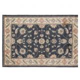 KAZMIR NAVY 3 FT. X 4 FT. NON-SLIP INDOOR AREA RUG