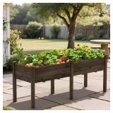 $116 VEIKOUS 72 IN. L X 23 IN. W X 30 IN. H CEDAR