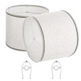 LAMP SHADE SET OF 2, MIX AND MATCH, 10 IN. HIGH, W