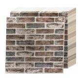 DUSTY MAHOGANY 27IN. X 27IN. SELF ADHESIVE FAUX BR